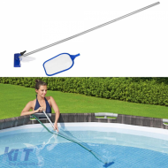 image-8-BESTWAY Poolpflege Set mit Venturi-Skimmer-Vakuum, geeignet für Pools bis zu 396 cm