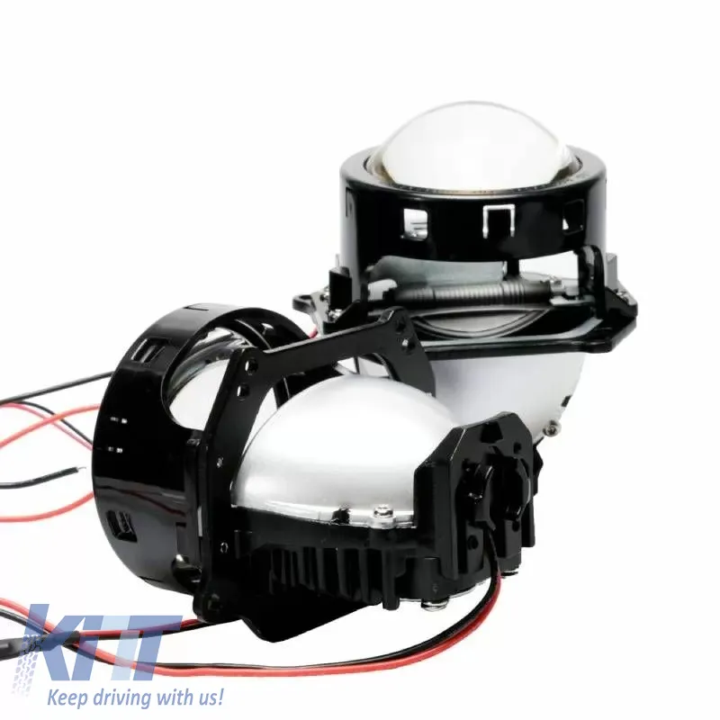 Bi-Led Headlights Projectors suitable for Retrofit 3.0" Aozoom A3 MAX 32W / 39W 2 Pieces