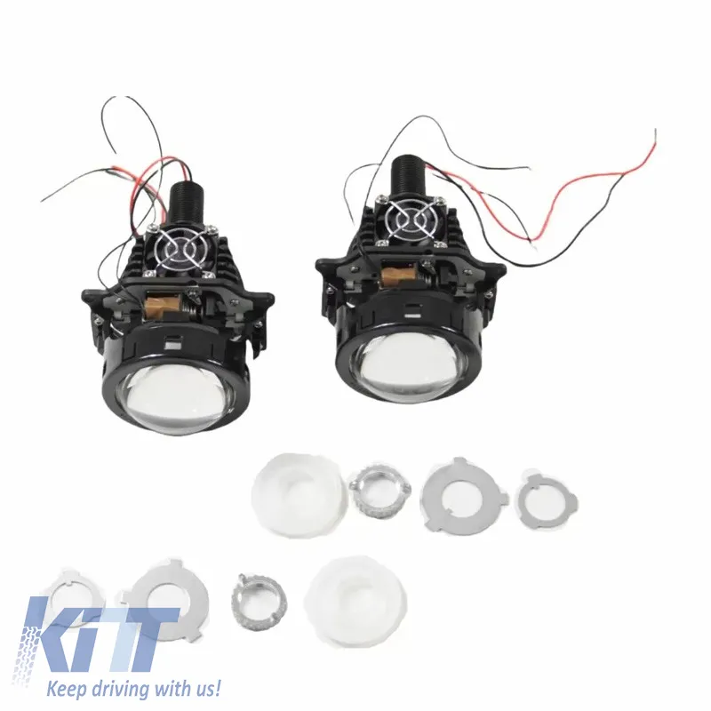 Bi-Led Headlights Projectors suitable for Retrofit 3.0" Aozoom A3 MAX 32W / 39W 2 Pieces