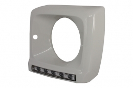 Фарове Черен Bi-Xenon Look with Covers white LED DRL подходящи за Mercedes G-Class W463 (1989-2012) G65 Дизайн-image-6019962