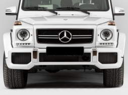 Фарове Bi-Xenon Look с капаци Бяло LED DRL Подходящ за Mercedes G-Class W463 (1989-2012) G65 Дизайн-image-6019947
