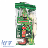 Biztonsági készlet 4 részes, elakadásjelző háromszög, elsősegély csomag, 1kg-os poroltó, kesztyű Guard 01906-image-6295020