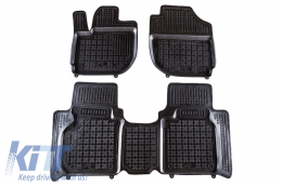 Black Floor Mats Rubber suitable for Honda HR-V II (2015-) - 200918