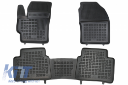 image-20-Black Floor Mats Rubber suitable for Toyota Corolla XII Sedan E210 (2019-up) Sedan Station Wagon