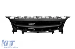 image-13-Black grille suitable for Opel Astra J 5 doors 2012-2015, without emblem opening