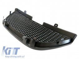 Black grille suitable for Seat Ibiza 2008-2017-image-6220534