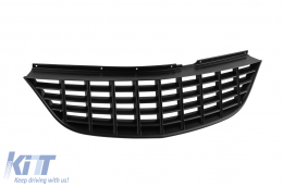 Black grille without emblem suitable for Opel Corsa D 2006-2009-image-6213234