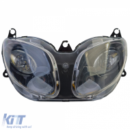 Black headlight E-approved New for Yamaha XP 500 TMAX 2001-2007 - ODHY6025728