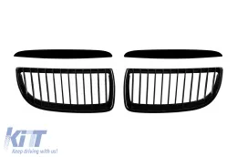 image-49-Black kidney grilles suitable for BMW 3 Series E90 sedan, E91 touring 2005-2008