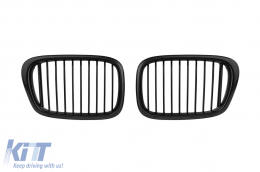 Black kidney grilles suitable for BMW 5 Series E39 1995-2003 - ABBMGR6008338