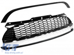 Black lacquer grille suitable for Mini Cooper R56, R57, R55 2010-2014 - ABMIGR6009396