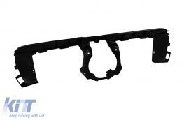 Black lacquer grille type Maybach suitable for Mercedes GLS X167 after 2021 for the model with Distronic-image-6146317