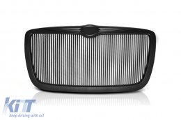 image-56-Black lacquer grille type Royce suitable for Chrysler 300C 2004-2011