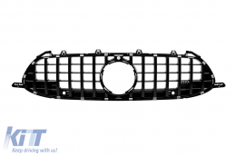 image-0-Black lacquer GT type grille suitable for Mercedes A Design GT 4 Door Coupe X290 after 2019