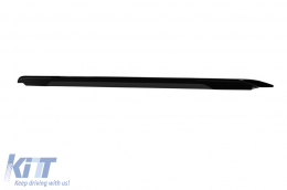 Black lacquer GT350 R type spoiler suitable for Ford Mustang trunk 2015-2020-image-6161819