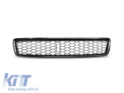 image-43-Black lacquer RS type grille suitable for Audi A4 B5 sedan, wagon 1994-2000
