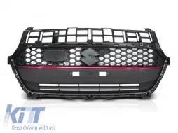 image-68-BLACK MAT GRILLE TYPE SPORT SUITABLE FOR SUZUKI SWIFT AFTER 2017