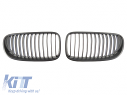 Black matte kidney grilles suitable for BMW 3 Series E92 coupe, E93 convertible 2010-2013 - ABBMGR6006530