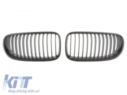 image-77-Black matte kidney grilles suitable for BMW 3 Series E92 coupe, E93 convertible 2010-2013