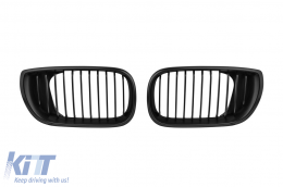 Black matte kidneys suitable for BMW 3 Series E46 sedan, touring 2001-2005 - ABBMGR6008341