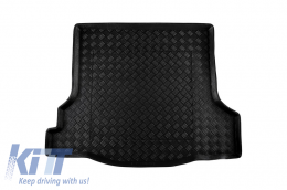 Black Trunk Mat without NonSlip suitable for RENAULT Dacia Logan II (2013-) - 101371