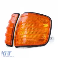 Blinker orange Paar links rechts geeignet für Mercedes S-Class W126 79-91-image-6197463