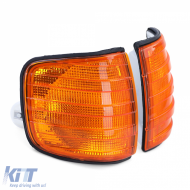 Blinker orange Paar links rechts geeignet für Mercedes S-Class W126 79-91-image-6197464