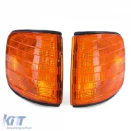 Blinker orange Paar links rechts geeignet für Mercedes S-Class W126 79-91-image-6197465