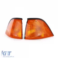 Blinker orange Paar rechts links geeignet für BMW 3er Serie E36 Coupe Cabriolet 92-99-image-6191521