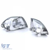 Blinker weiß Paar links rechts geeignet für Opel Astra F 91-98-image-6190336