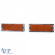 Blinkerlinse grau smoke geeignet für BMW 3er Serie E30 1989-1993-image-6198473