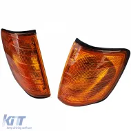 Blinkerset orange geeignet für Mercedes W124 Sedan C124 Coupe S124 Estate 85-93-image-6199192