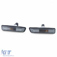 BMW 3-as E36 X5 E53 oldalsó irányjelző átlátszó üveg fekete füstös kristály-image-6209475