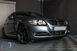 BMW 3-as E90/E91 (2005-2008) fényszóró angyalszemes fekete-image-6084370