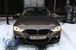 BMW 3-as F30 F31 Sedan Touring (2011-től) Full LED angyalszem fényszórók-image-6002800