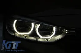 BMW 3-as F30 F31 Sedan Touring (2011-től) Full LED angyalszem fényszórók-image-6002804