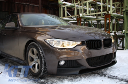 BMW 3 Series 3er F30 F31 Sedan Touring (2011-up) Full LED angyalszem első lámpák-image-6002797