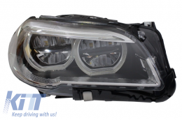 BMW 5-ös F10/F11 (2011-2013) Full LED fényszóró angyalszemekkel-image-6018389