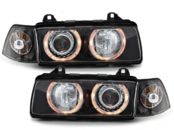 image-16-BMW E36 Limousine 92-98 fényszóró - 2 körgyűrű - fekete