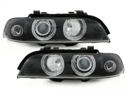 BMW E39 95-00 fényszóró - angel eyes - fekete-image-59461