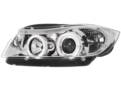 BMW E90 fényszóró - 2 körgyűrűs-image-5989972
