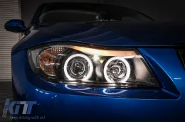 BMW E90 fényszóró - 2 körgyűrűs-image-6083976