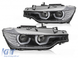 BMW F30/F31 10.11 - 05.15 U-TYPE HID BLACK - TTXB6030113
