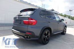 BMW X5 E70 Hangtompított Kipufogó Végek (2007-up) LCI Facelift Look-image-6021589