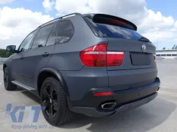BMW X5 E70 hangtompított kipufogóvégek (2007-től) LCI facelift look-image-5996447
