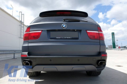 Подходящ за BMW X5 E70 Накрайници за ауспух (2007-нагоре) LCI Facelift Look-image-6021588