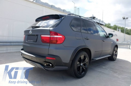 Подходящ за BMW X5 E70 Накрайници за ауспух (2007-нагоре) LCI Facelift Look-image-6021589