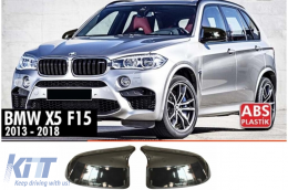 image-5-BMW X5 F15 Batman tükörborítás, zongoralakk fekete / 2013 - 2018
