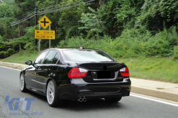 Задна Броня подходяща за BMW 3 Series E90 (2005-2008) M-Technik Дизайн с PDC-image-37955