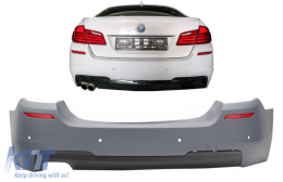 Задна Броня подходяща за BMW 5 Series F10 (2011-up) M-Technik Дизайн-image-6083576